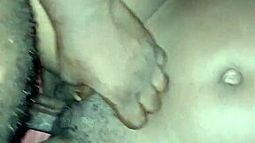 18yo gets her tight pussy massaged and fucked by massive black cock 😈