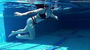 Sheril Blossom's hot Russian underwater scene