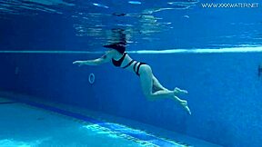 Sheril Blossom's hot Russian underwater scene