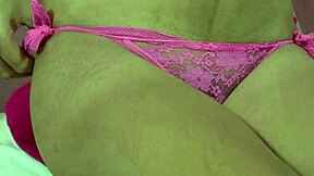 Petite Flexy Tranny Shows Passion