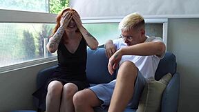 redhead beauty teases me with some sex toys