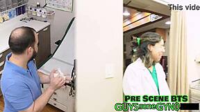 perverted podiatrist mira monroe examines teen feet in latex gloves at hospital