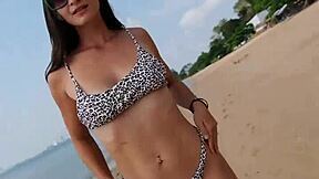 Waiting You on the Beach Today in Summer Bikini Beach Petite Style