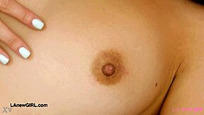 Hey, check out this cute latina model on the sofa during her casting interview. She's showing off her sexy body like a pro!