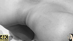 Brazilian brunette pornstar gets fucked outdoors by foreigner with creampie in her big pussy and ass