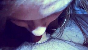 Girlfriend, ready for a creamy surprise in bed? Hot teen takes that cumshot load!