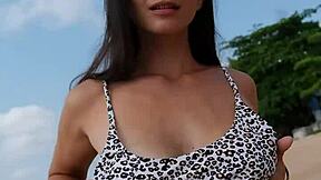 Waiting You on the Beach Today in Summer Bikini Beach Petite Style