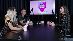 Compilados Da Jujube Delícia No Bora Cast Com Bruna Carlos - Parte 1 Feels So Romantic And Sexy On Sheer Red