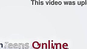 why is this college student ripping clothes to fuck her ass with a dildo solo?