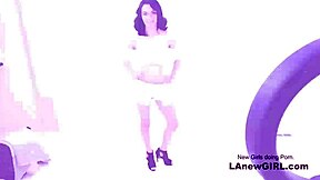 Teen Brunette Model Gets Fucked In A Modeling Audition By Uncle With Cum Swallow