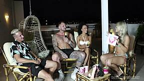 Compilados Da Bruna Michelly E Ale Siewert No Bora Cast Com Bruna Carlos E Matheus Caetano - Parte 1 Watch On Sheer Red