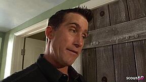 blonde teen bailey blue takes her first white monster cock deep in tight ass during intense anal session