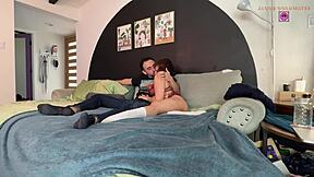 Olivia Ivys shows off her tight pussy in this partial video with cute ebony charm and petite appeal.