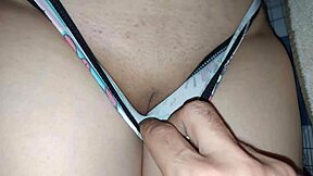 Stepdaughter Shows Off New Panties with Tempting Scent to Stepdad
