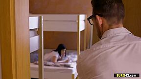 i'm cute brunette lady dee getting fucked by my kinky stepdaddy in doggystyle with big cock sucking