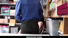 Teen Was Viewed Stealing On Cctv Camera And Detained!