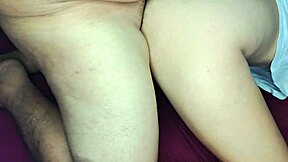 chubby hairy teen maria easily fucked as hijastra in tight pussy creampie