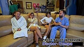 dr tampa performs aria nicoles yearly physical exam in florida