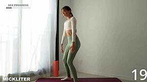 hey, ready for tabata hiit with 14 min of intense blowjob and doggystyle action?