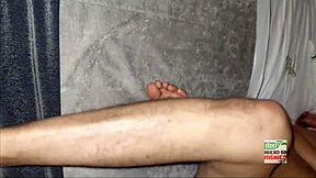 Oh man, this young Latina with a huge ass ridin' my dick while her boyfriend jerks off till I cum