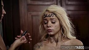 fetish teen 18+ sub in threeway gets spermed by big cocks 😈💦