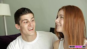 Milf And Teen 18+ Give Double Blowjob To Big Cock In Hardcore Threesome Action!