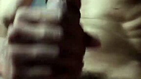 I was alone at home after collage, got so horny, jerked off my huge cock until massive cumshot exploded everywhere