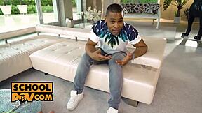 slutty girl sarah cute invites you to anal fuck trio at her house with oiled petite pov action - itspov