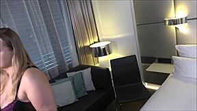 Oh man, my first user cuckold slave experience with this busty blonde neighbor slut, bending over for rough doggystyle and deepthroat cum in mouth!