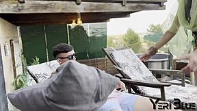 I fuck this muslim wife in hijab at the swimming pool with aaliyah yasin.