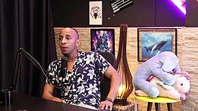 Raw Moments Of Black Top Official In Sensual Casting Part 5 On Sheer Red!