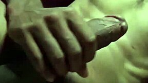 I was alone at home after collage, got so horny, jerked off my huge cock until massive cumshot exploded everywhere