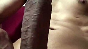 I was alone at home after collage, got so horny, jerked off my huge cock until massive cumshot exploded everywhere