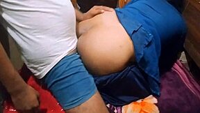 oh yeah, padosi bhabhi gets doggystyle fucked hard in homemade quickie with dirty talk and riding action