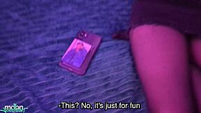 so this cutie got dumped by a guy at the party, and uh, i saw my chance and just fucked her quick... russian talk porn style, ya know?