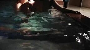 i took my buddy's mature wife for a wild ride by the pool in florida