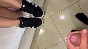 Guy shares secret on making any girl give blowjobs all day in this teen couple video.