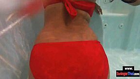 I Feel So Excited With Amateur Teen Thai Couple Foreplay In Public Pool Leading To Hardcore Sex