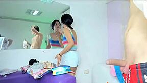 Hey friends, help me forget my ex with this horny Latina milf big cock sex tape!