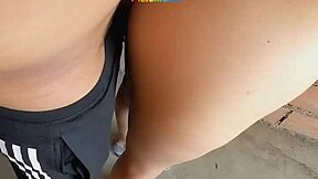 casero albañil folla mujer del dueño en terraza peruana  