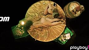 Lesbian Milf Bobbi Dean Gets Sensual Massage from Petite Blonde Teen Gf