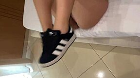 Guy shares secret on making any girl give blowjobs all day in this teen couple video.