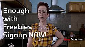 Gilf ruby lynne nanapervs takes cumshots as best home medicine! This granny with saggy tits and glasses loves young pov blowjobs in kitchen.