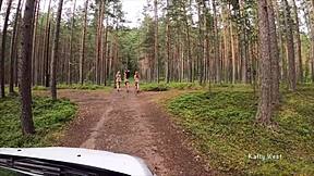 i picked up three hot lesbians in the forest and watched them masturbate wildly