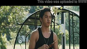 Filipina teen Angeli Khang boldly wears sexy bikini in Mahjong Nights movie scene