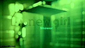 What Happens When an Adorable Brunette Teen Steps into the Shower for a Relaxing Solo Moment