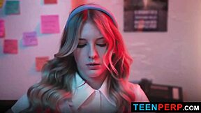 Arab Teen 18+ Willow Ryder And Egyptian Burglar Get Blackmailed Into Garage Fucking With Big Cock In Cowgirl And Doggystyle?