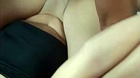 amateur latina teen bounces hard on big black cock in homemade video. she takes it doggystyle with her big ass and tits while moaning in pleasure.