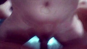 i feel so much pleasure as this mature wife takes my virginity, moaning while i fill her shaved pussy with cum.