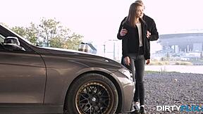 vivian grace stars as a lovely teen who takes an intense fuck in dirty flix